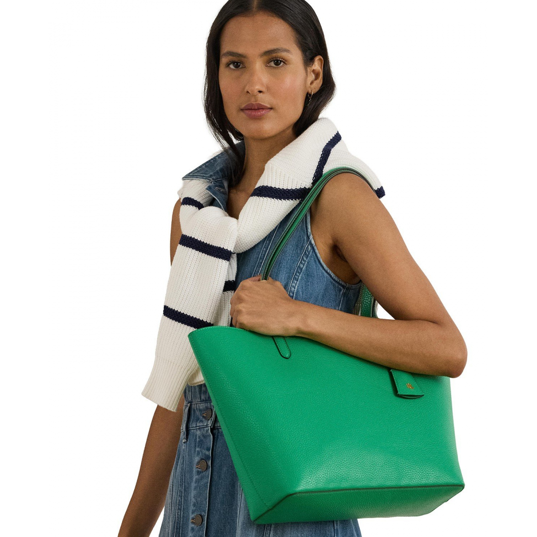 Women's 'Faux-Leather Reversible Tote Bag'