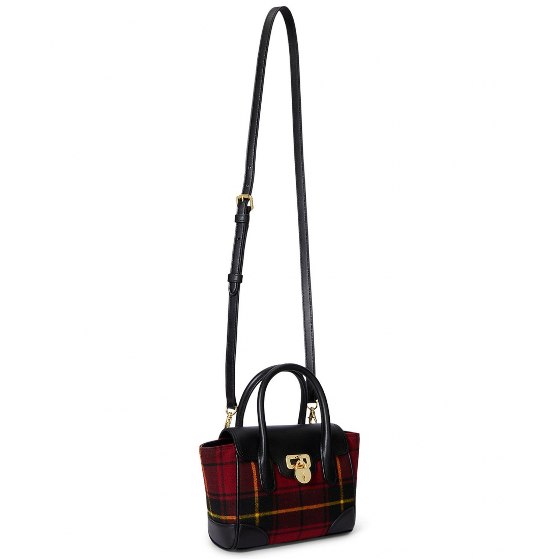'Tanner Plaid Small Satchel Bag' pour Femmes