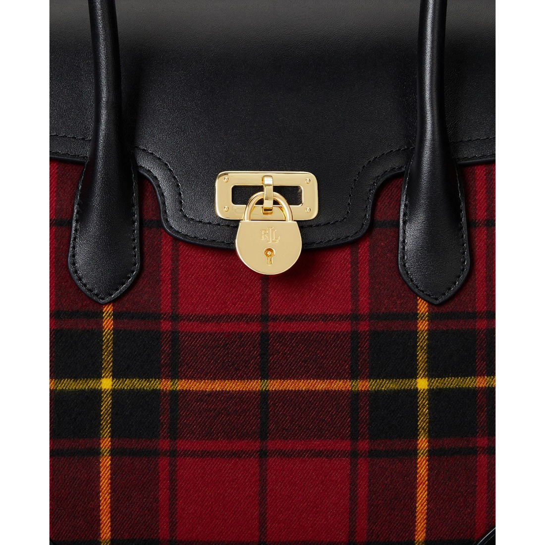 Women's 'Plaid Twill Large Tanner Satchel Bag'