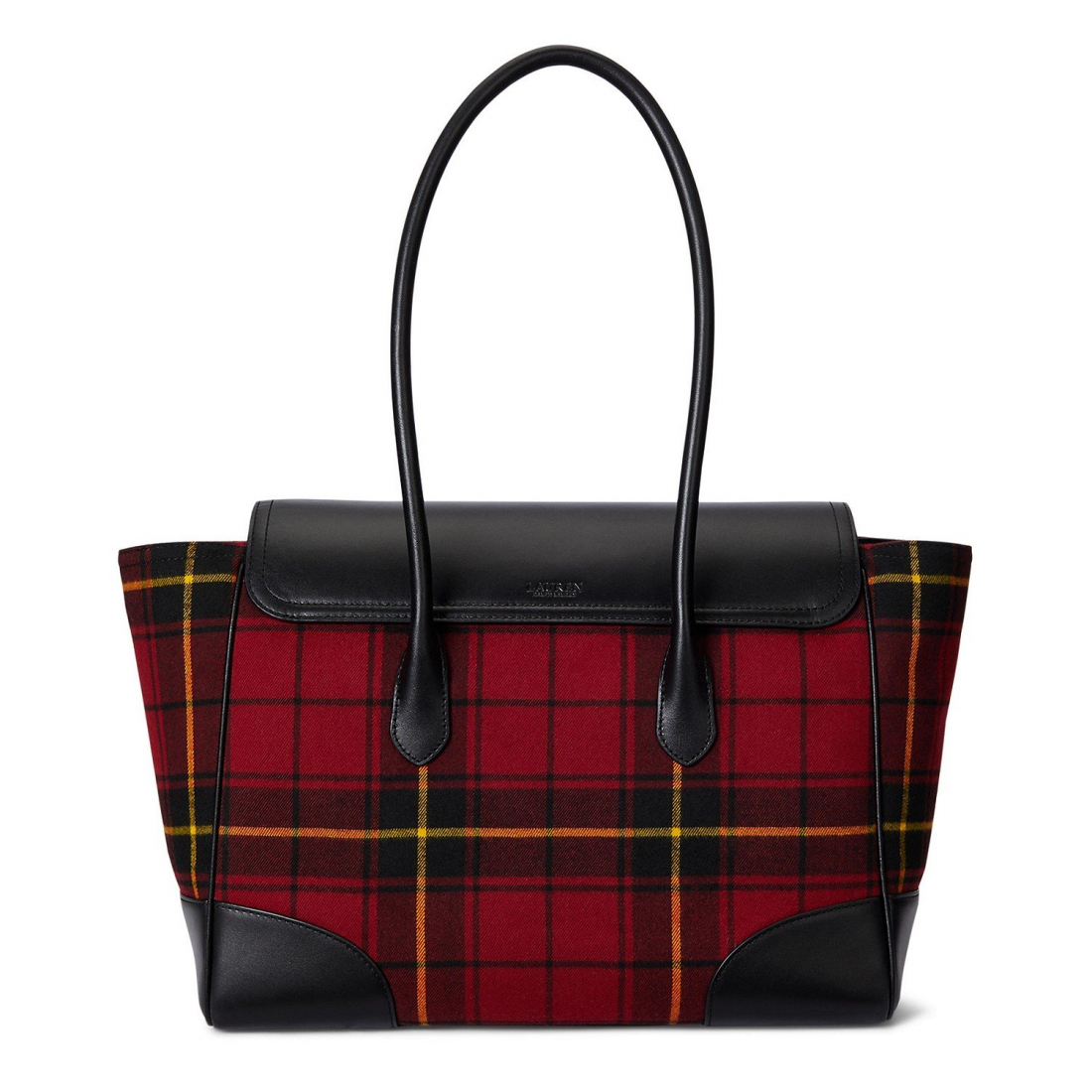 Women's 'Plaid Twill Large Tanner Satchel Bag'