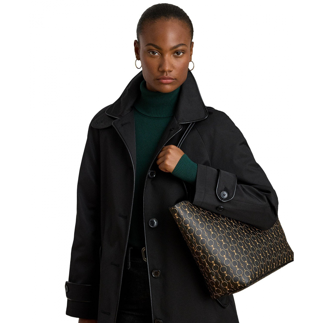 Women's 'Faux-Leather Reversible Tote Bag'