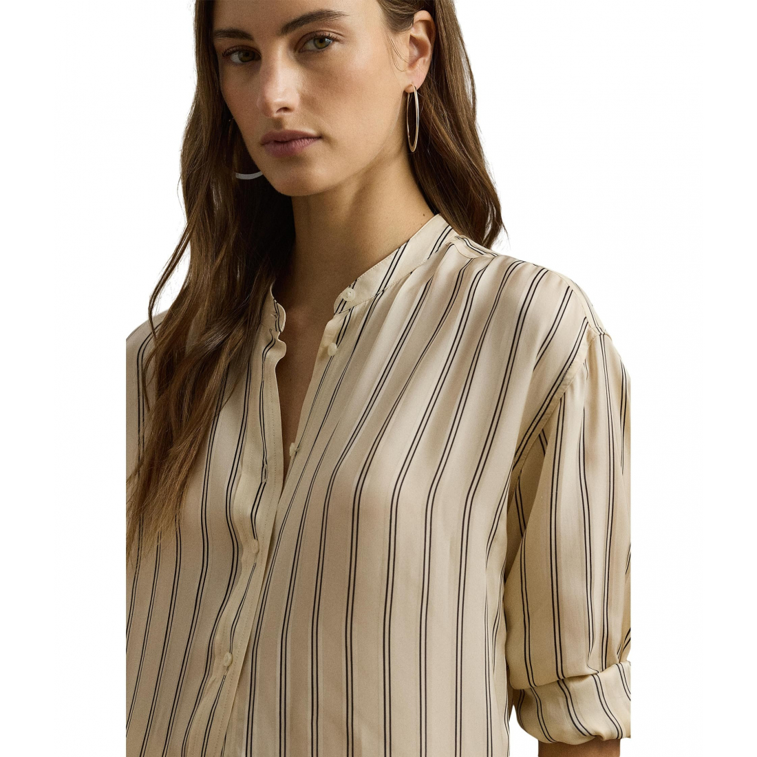 Women's 'Striped Jacquard Tunic Shirt'