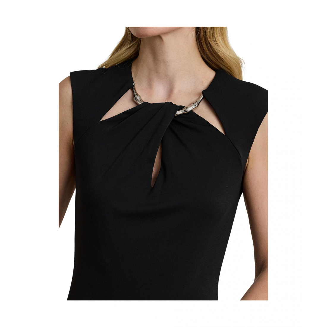'Cutout Jersey Cocktail Dress' pour Femmes