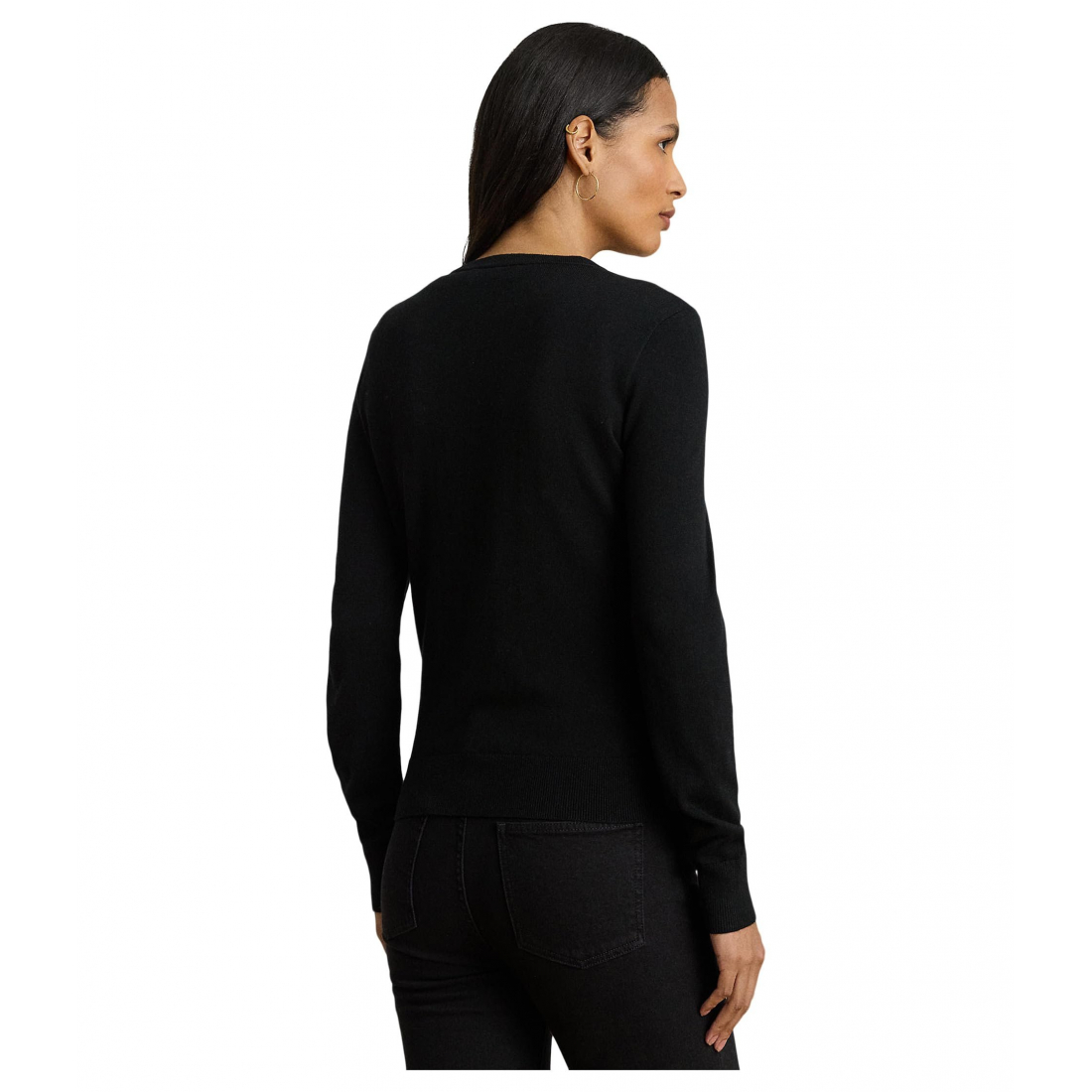 Women's 'Belting-Print Cotton-Blend Cardigan'