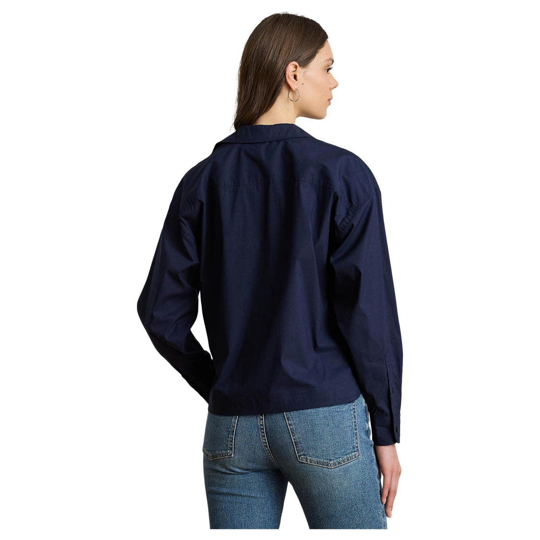 Women's 'Buckle-Trim Cotton-Blend Shirt'