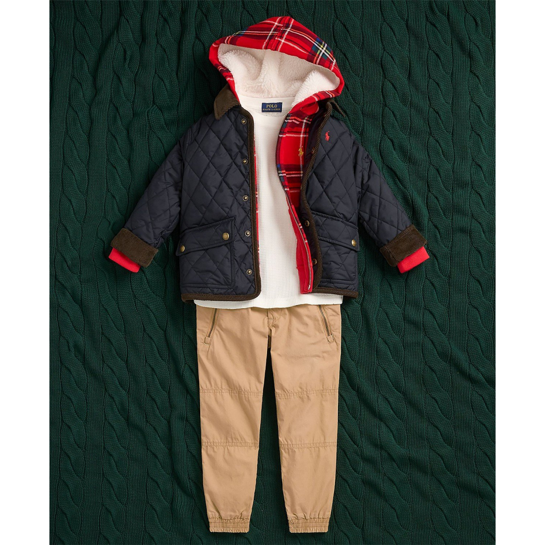 'Hooded Barn Jacket' pour Garçons