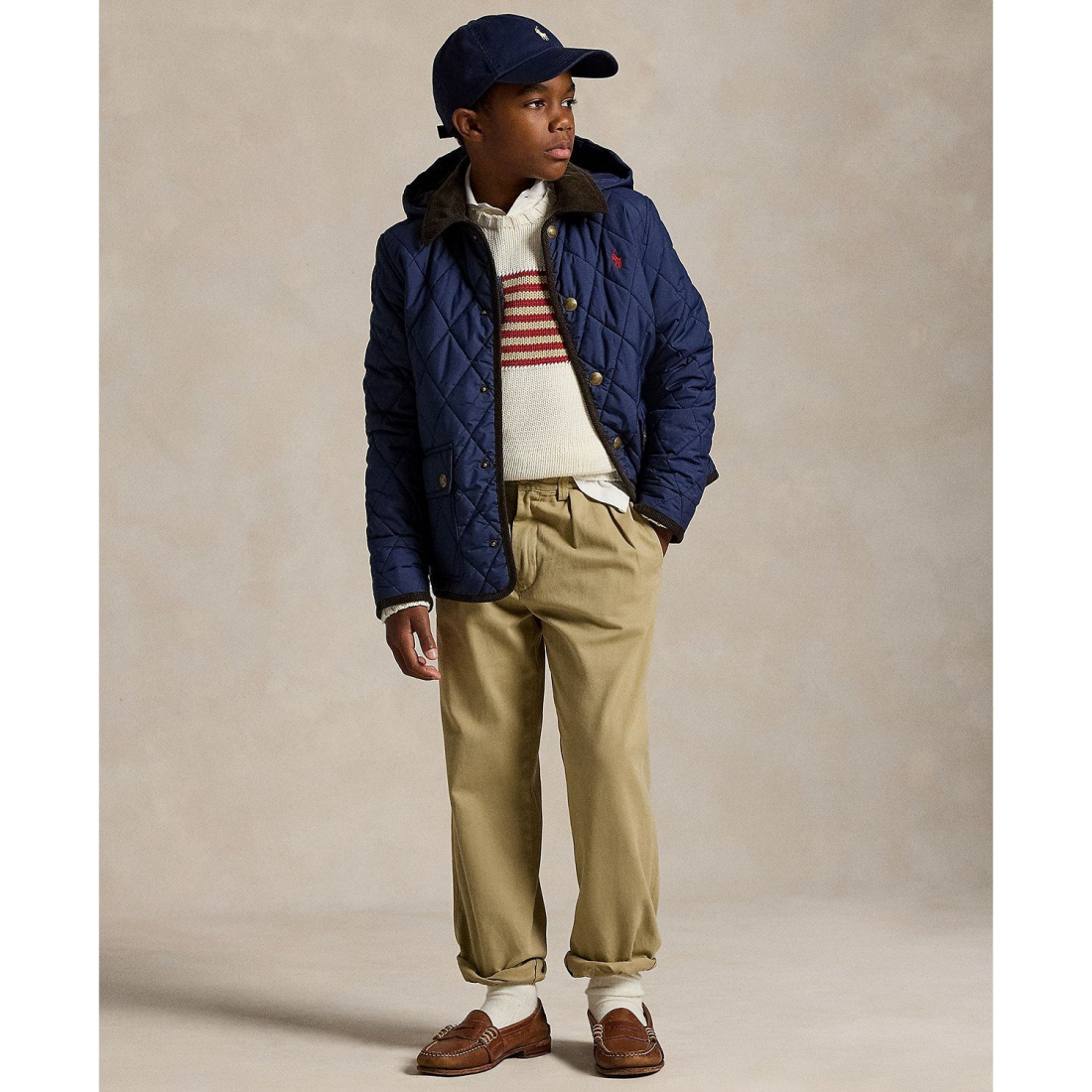 Boy's 'Hooded Barn Jacket'