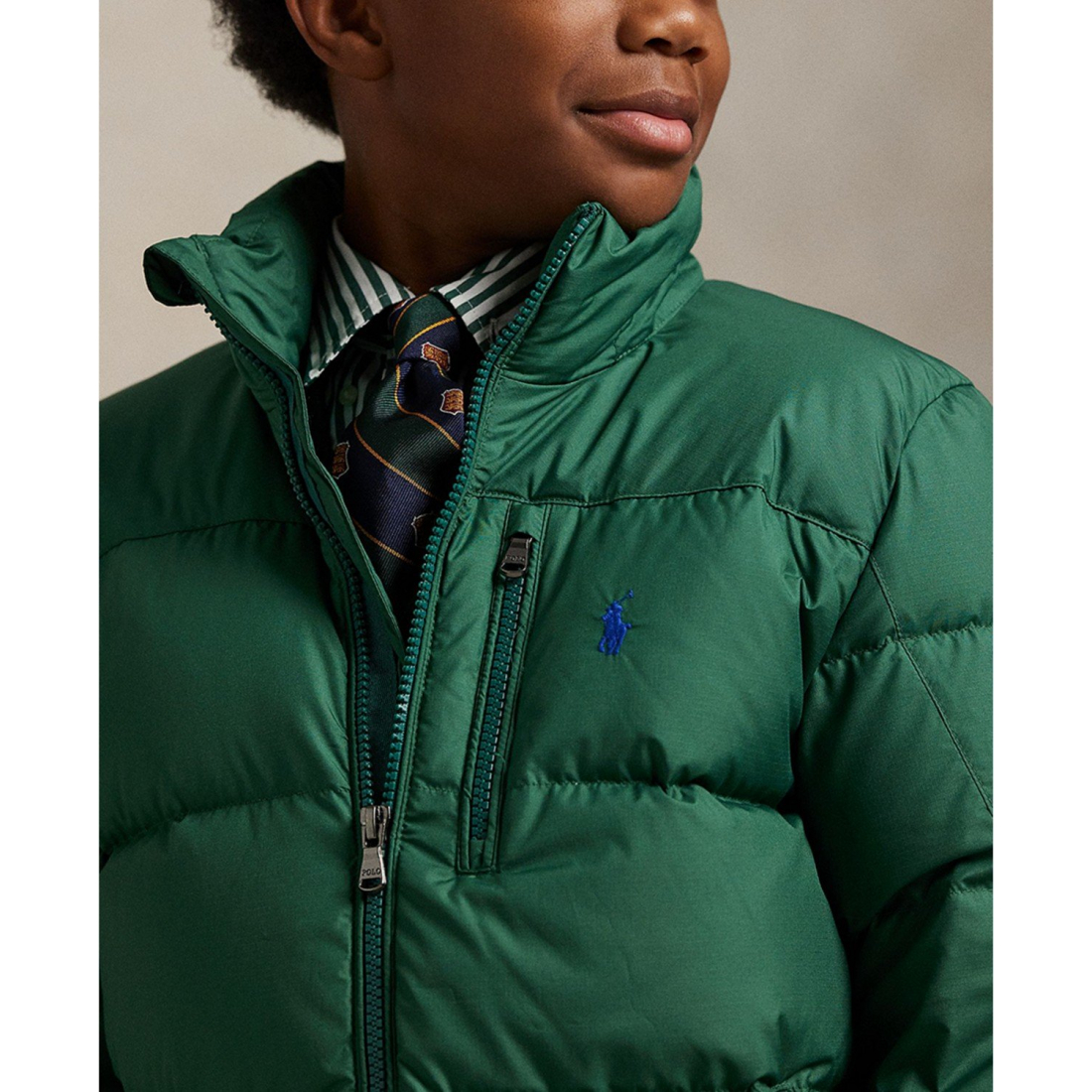 'Ripstop Down Hooded Jacket' für Jungen