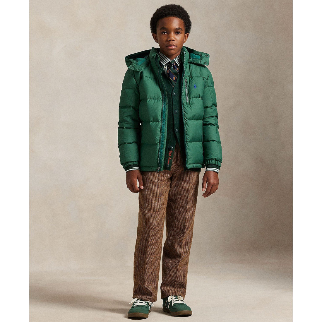 'Ripstop Down Hooded Jacket' für Jungen