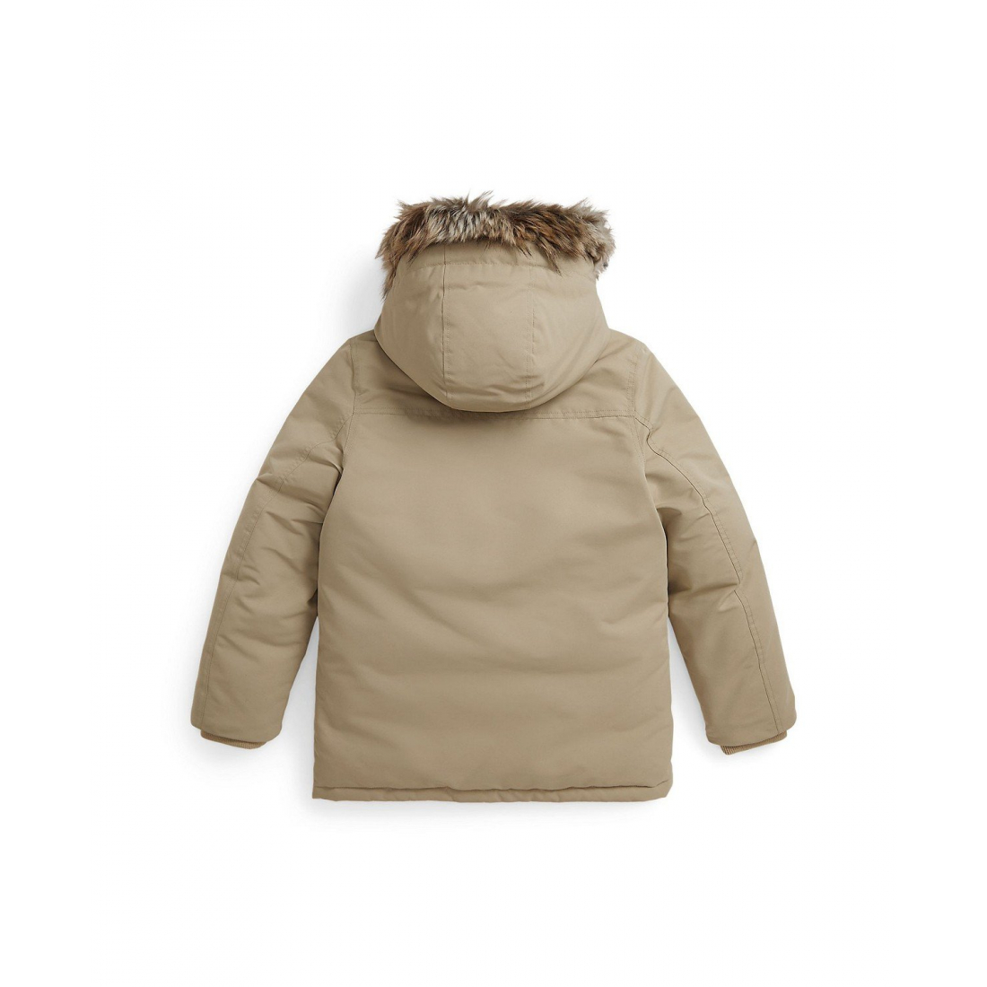 'Faux-Fur-Trim Down Parka' pour Garçons