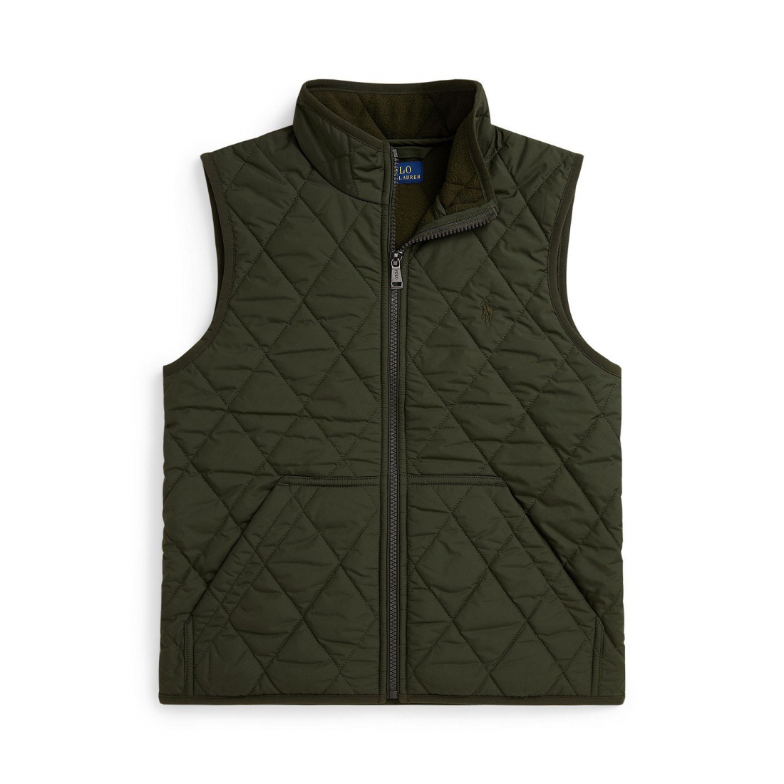 'Fleece-Lined Quilted Vest' pour Garçons