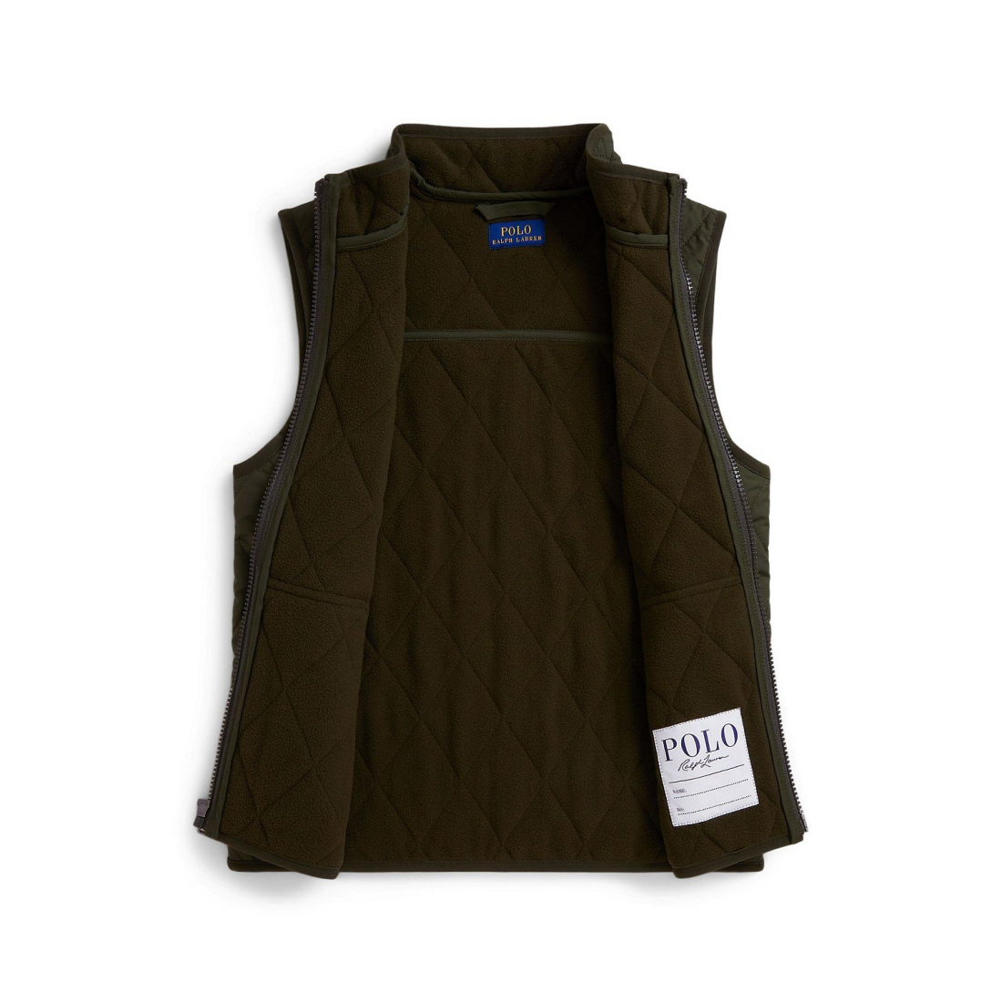 'Fleece-Lined Quilted Vest' pour Garçons