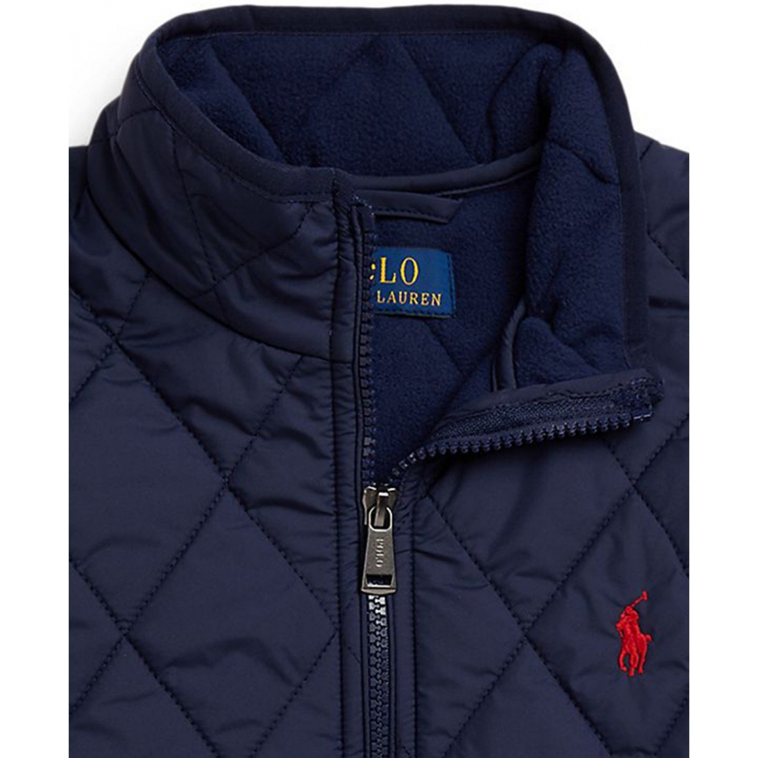 'Fleece-Lined Quilted Vest' pour Garçons