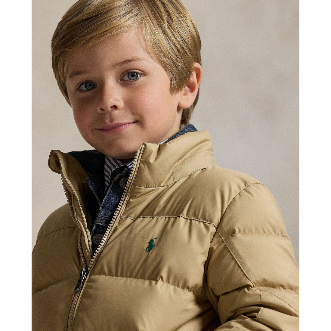 'Ripstop Down Hooded Jacket' für Jungen