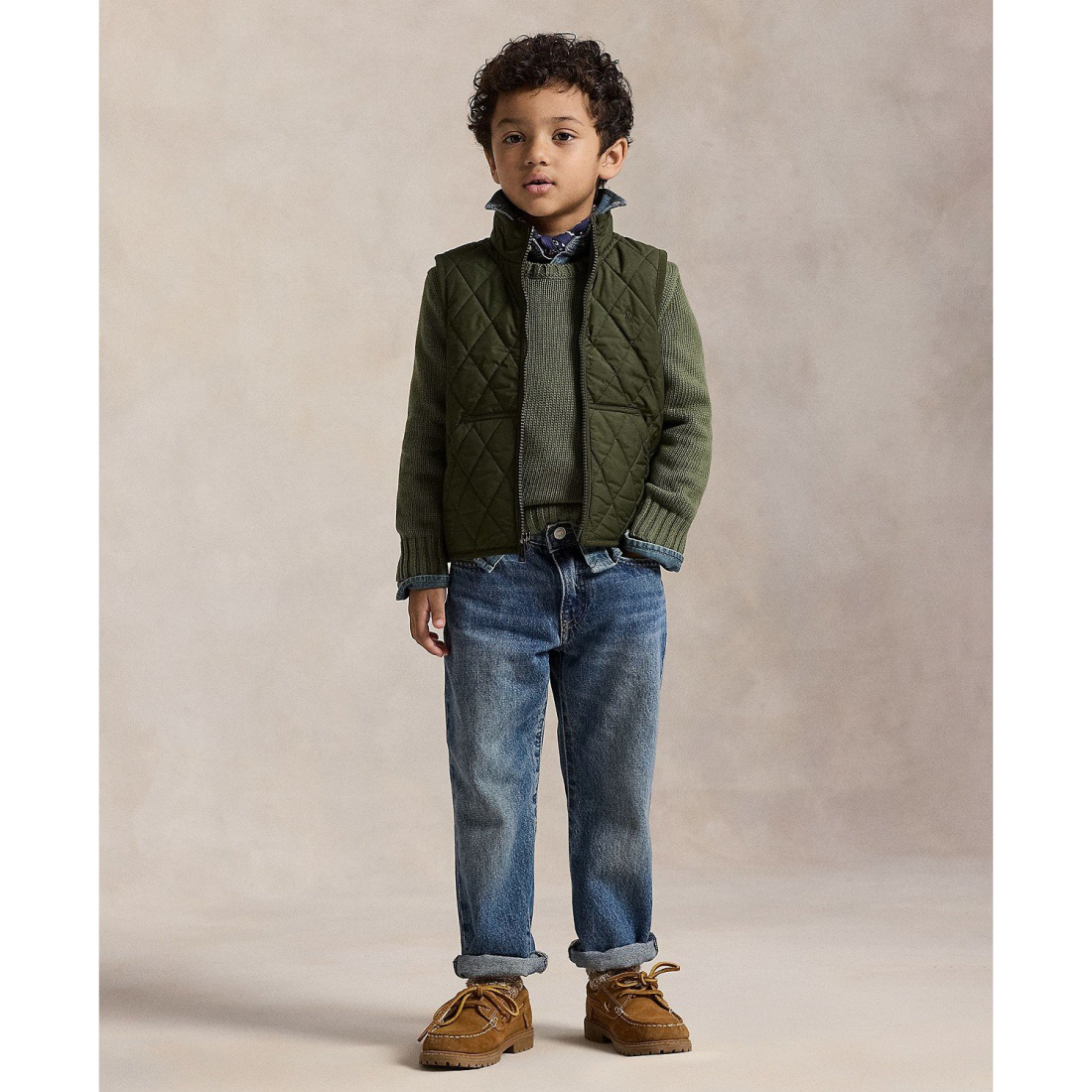 'Fleece-Lined Quilted Vest' für Jungen