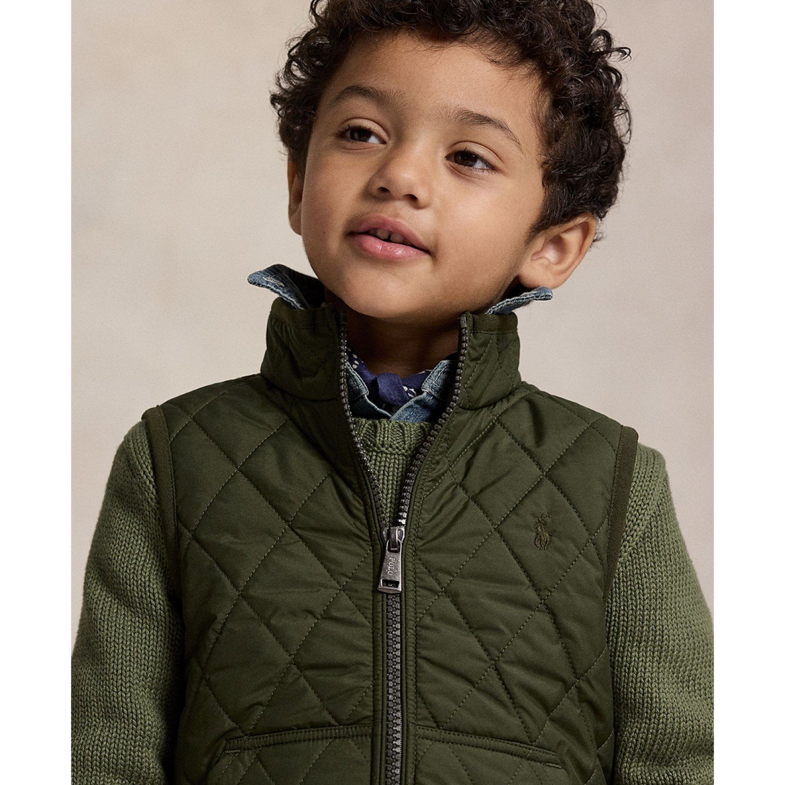 'Fleece-Lined Quilted Vest' für Jungen