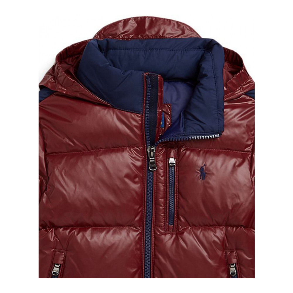 'Logo Down Hooded Jacket' pour Garçons