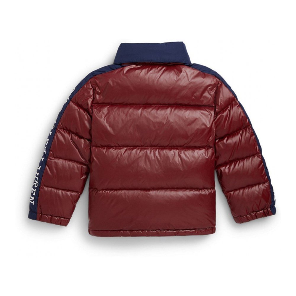 'Logo Down Hooded Jacket' pour Garçons