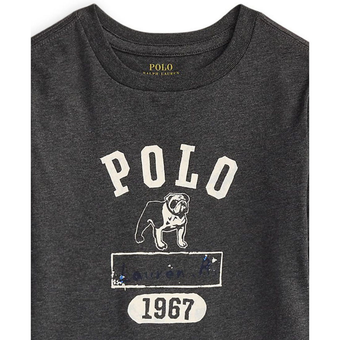 'Cotton Jersey Graphic Long Sleeve T-Shirt' für Jungen