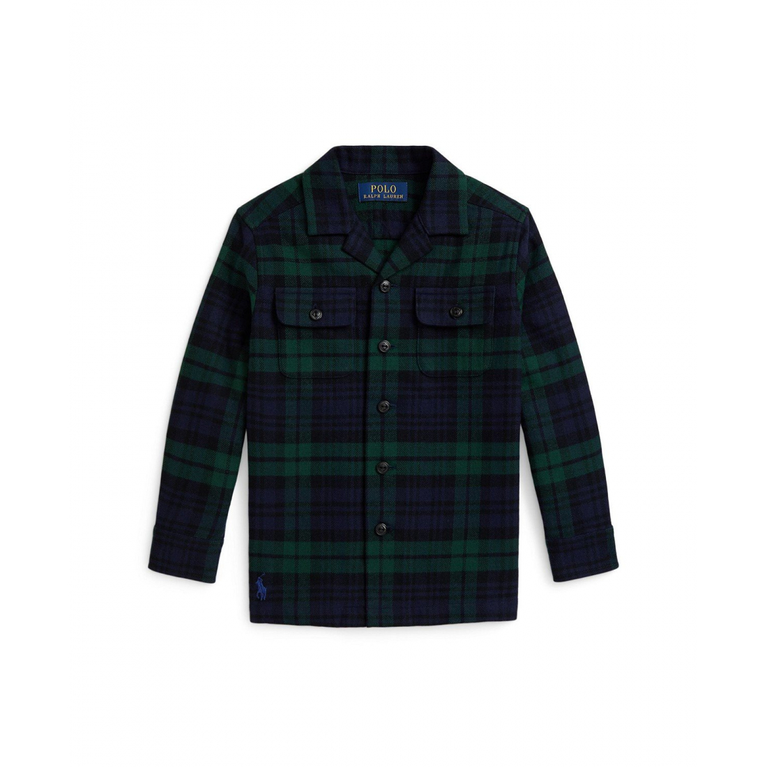 'Plaid Camp Shirt' pour Garçons