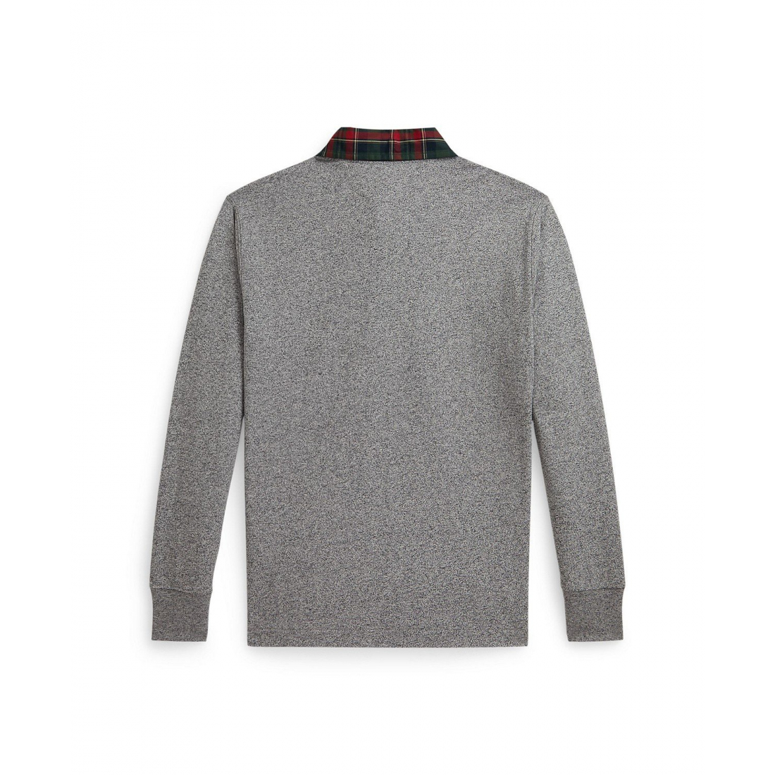 'Plaid-Collar Cotton Jersey Rugby Shirt' für Jungen