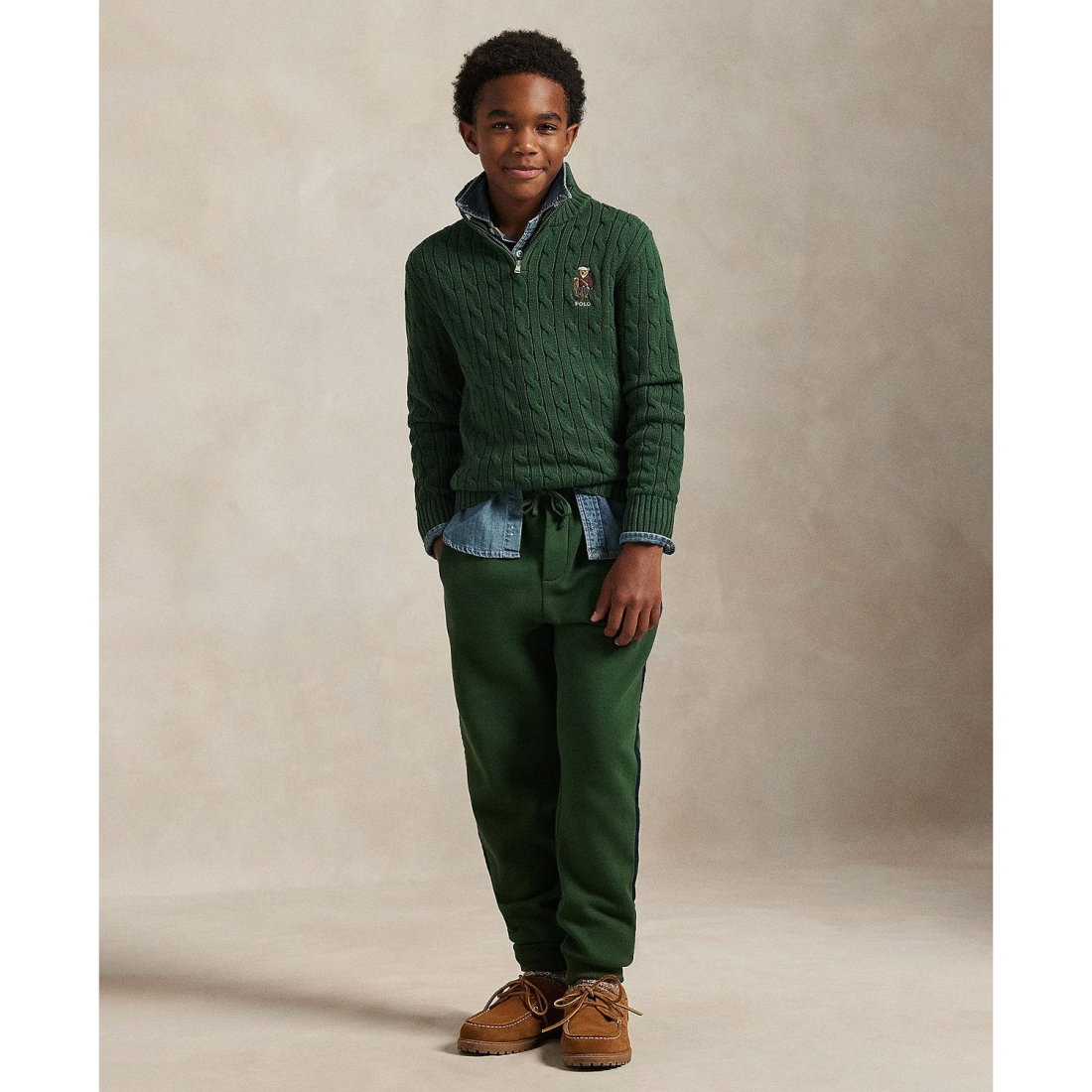 'Drawstring Waistband Joggers' pour Garçons