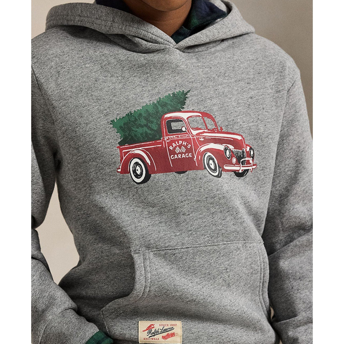 'Truck-Print Hoodie' pour Garçons