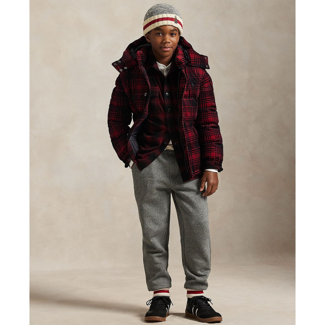 'Drawstring Waistband Jogger Pants' pour Garçons