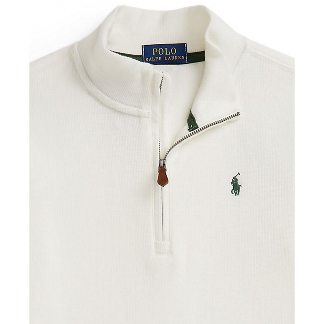 Boy's 'Estate-Rib Quarter-Zip Pullover'