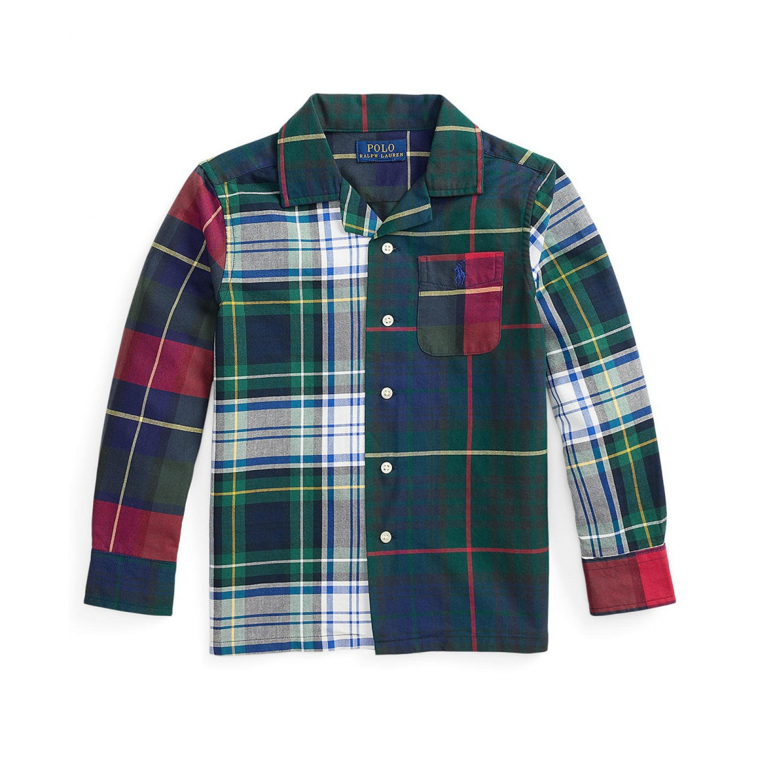 'Plaid Oxford Fun Shirt' pour Garçons
