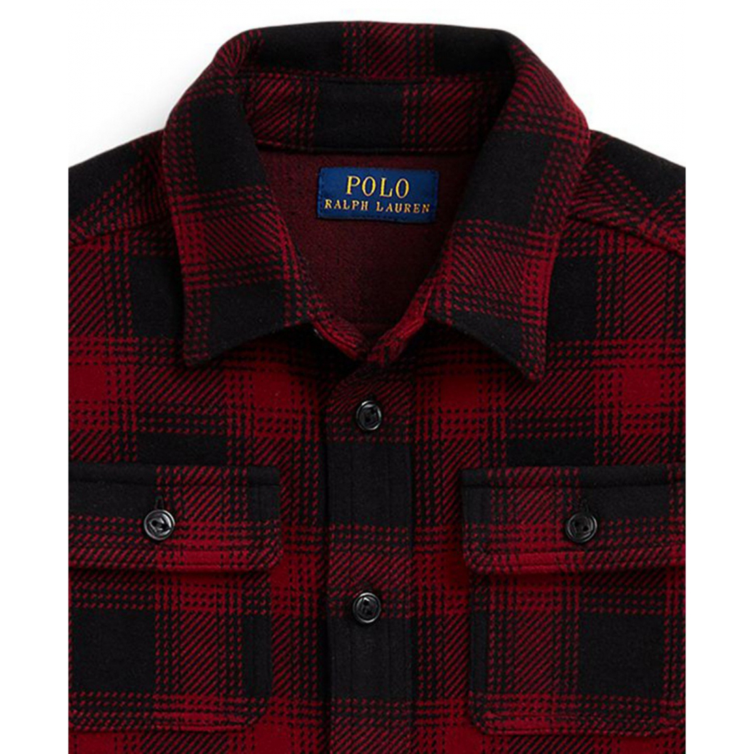 'Plaid Long Sleeve Shirt' pour Garçons