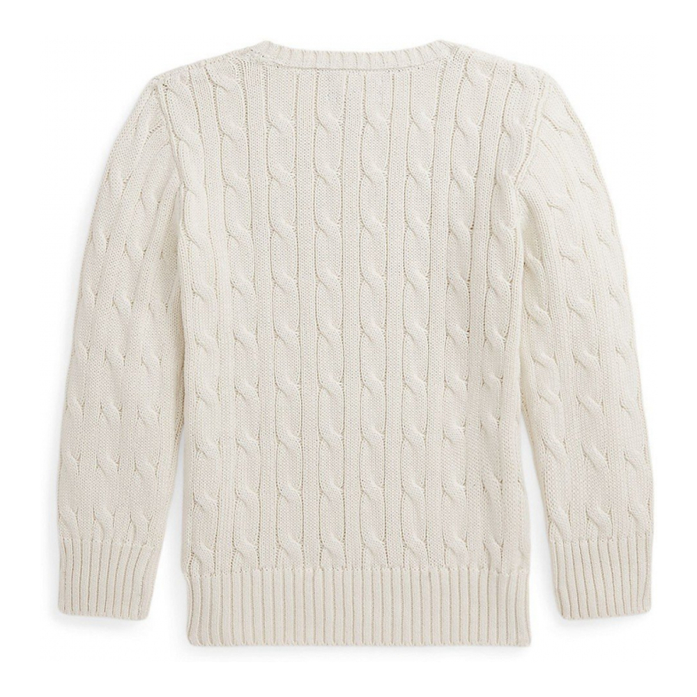 Boy's 'Cable Knit Cotton Sweater'