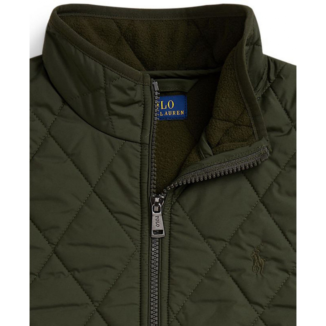 'Fleece-Lined Quilted Vest' pour Garçons