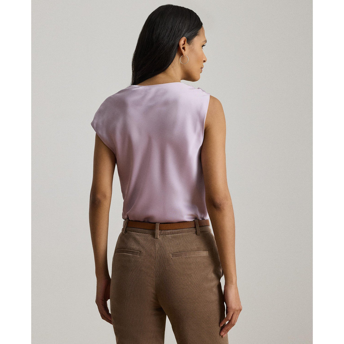 Women's 'Charmeuse Asymmetrical Blouse'