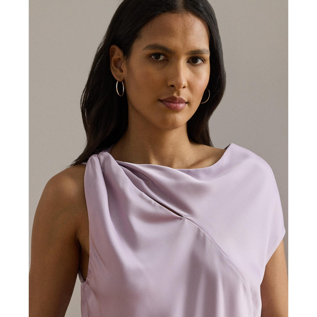 Women's 'Charmeuse Asymmetrical Blouse'