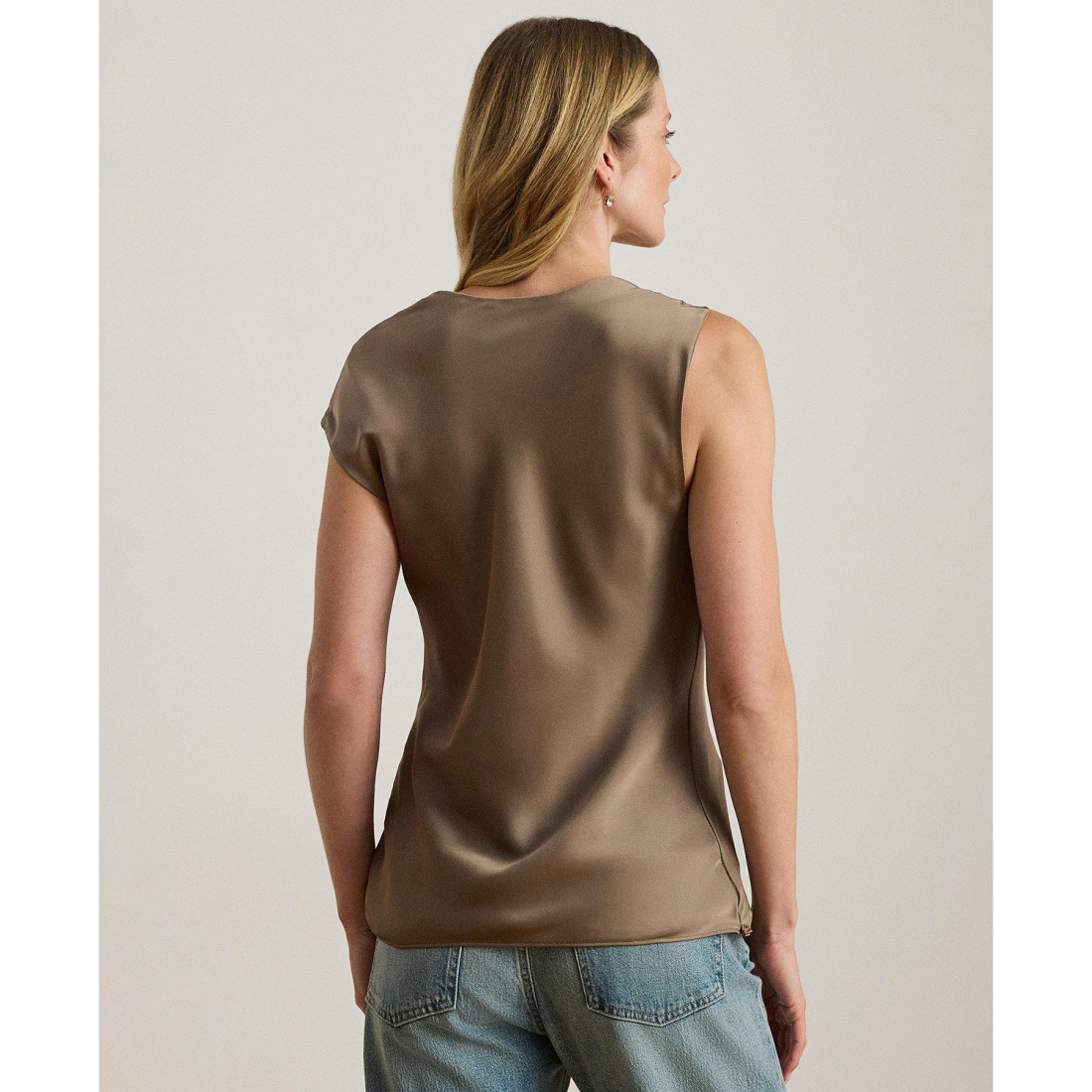 Women's 'Charmeuse Asymmetrical Blouse'
