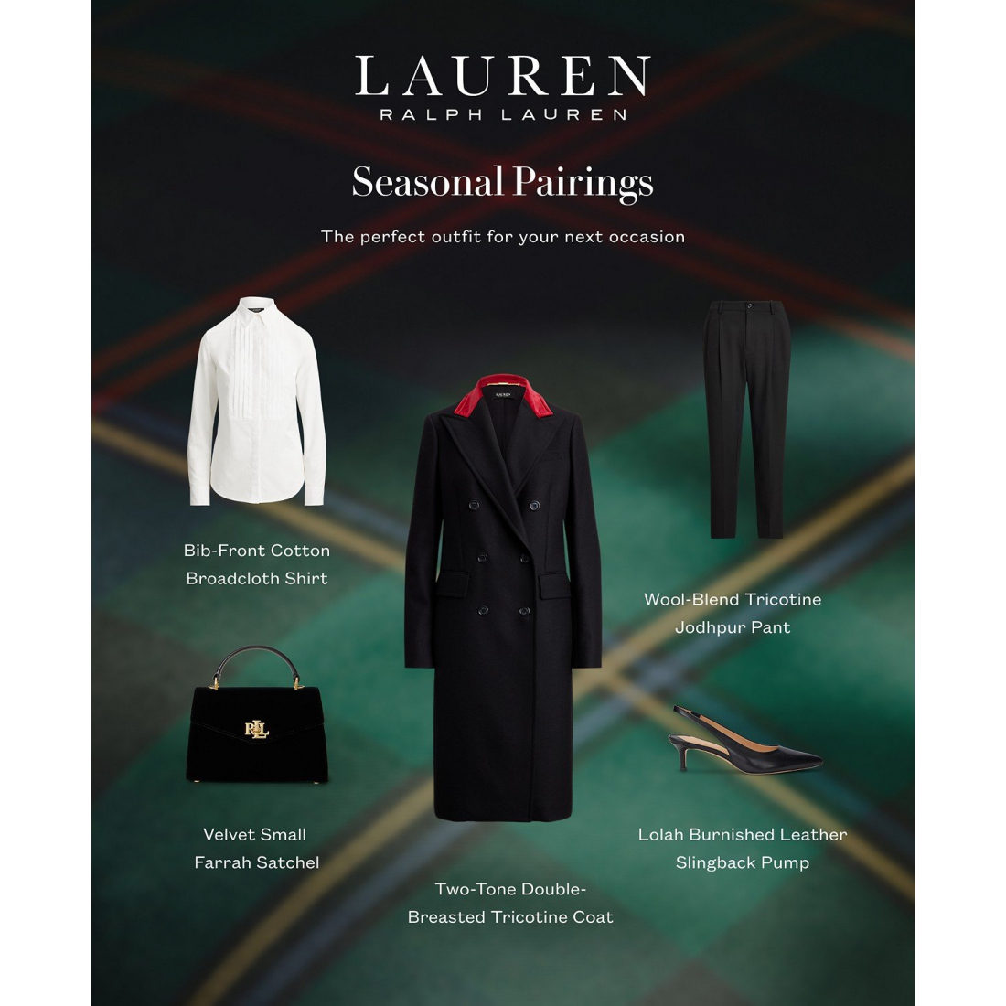 'Knee Patch Detail High Rise Pants' pour Femmes