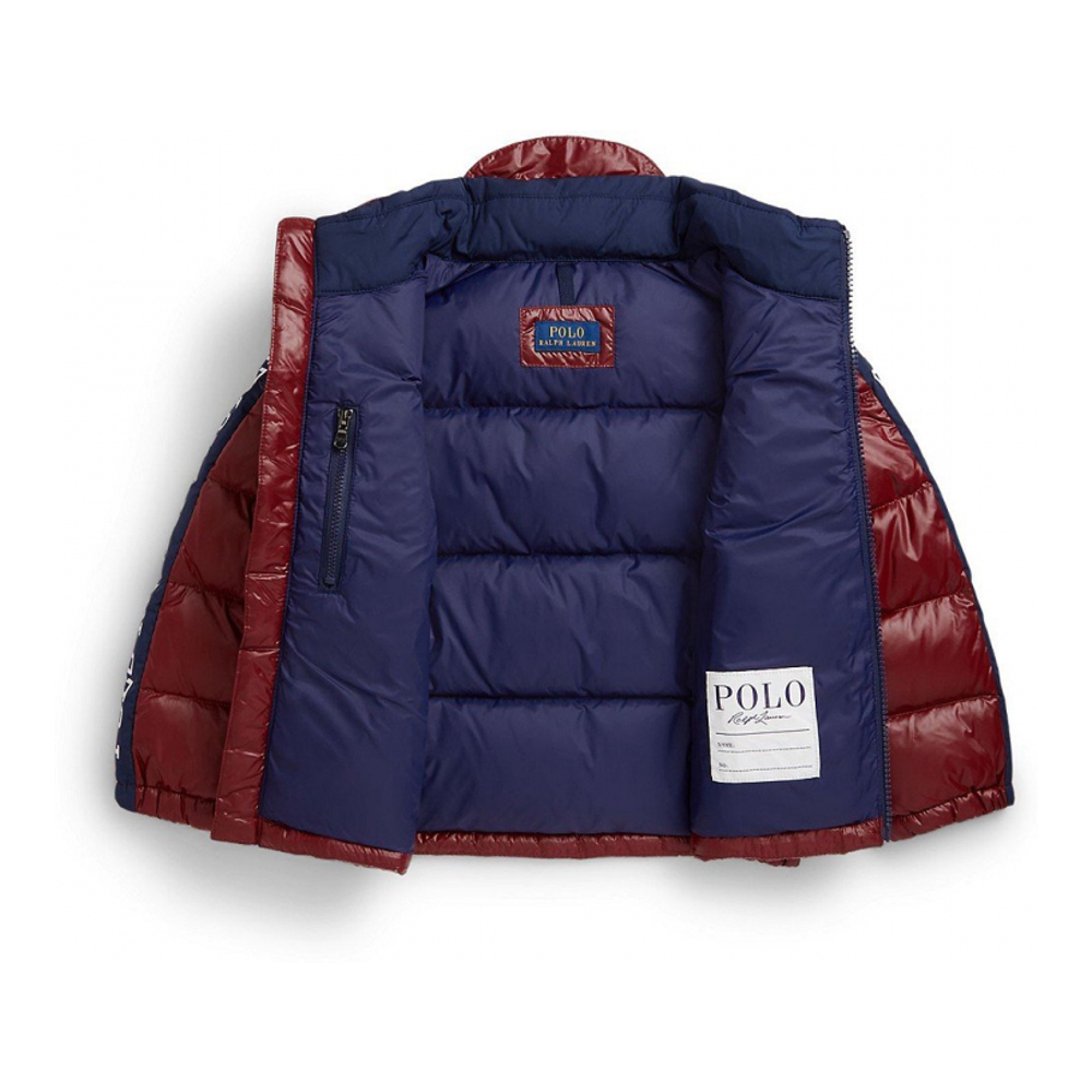 'Logo Down Hooded Jacket' pour Garçons