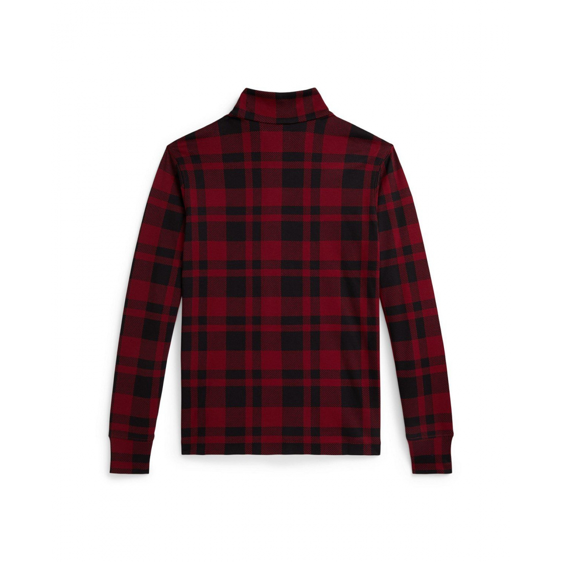 'Plaid Long Sleeve Sweater' pour Garçons