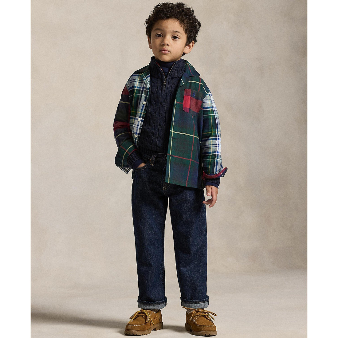 'Plaid Oxford Fun Shirt' pour Garçons