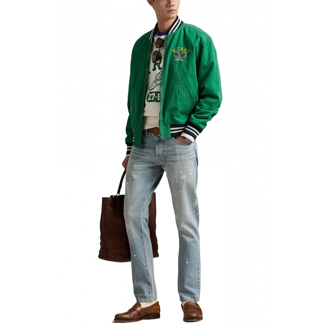 'Sullivan Distressed Slim Fit Jeans' pour Hommes