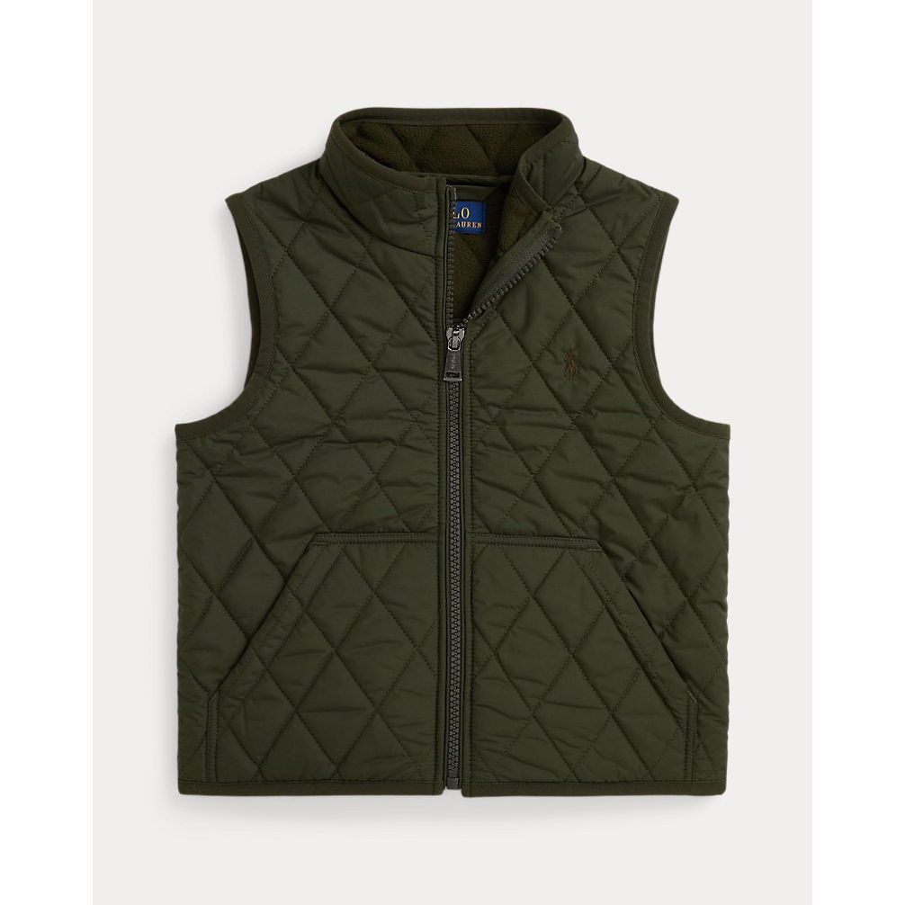'Fleece-Lined Quilted Vest' pour Garçons