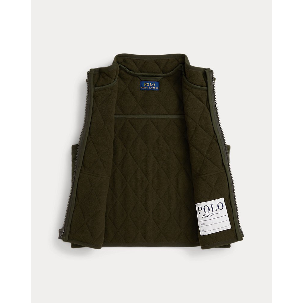 'Fleece-Lined Quilted Vest' pour Garçons