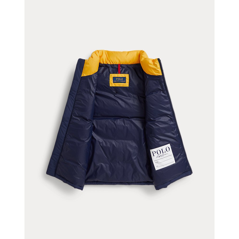 'The Gorham Striped Down Vest' pour Garçons