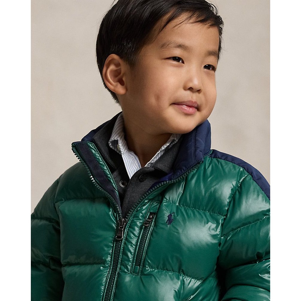 'Logo Down Hooded Jacket' pour Garçons