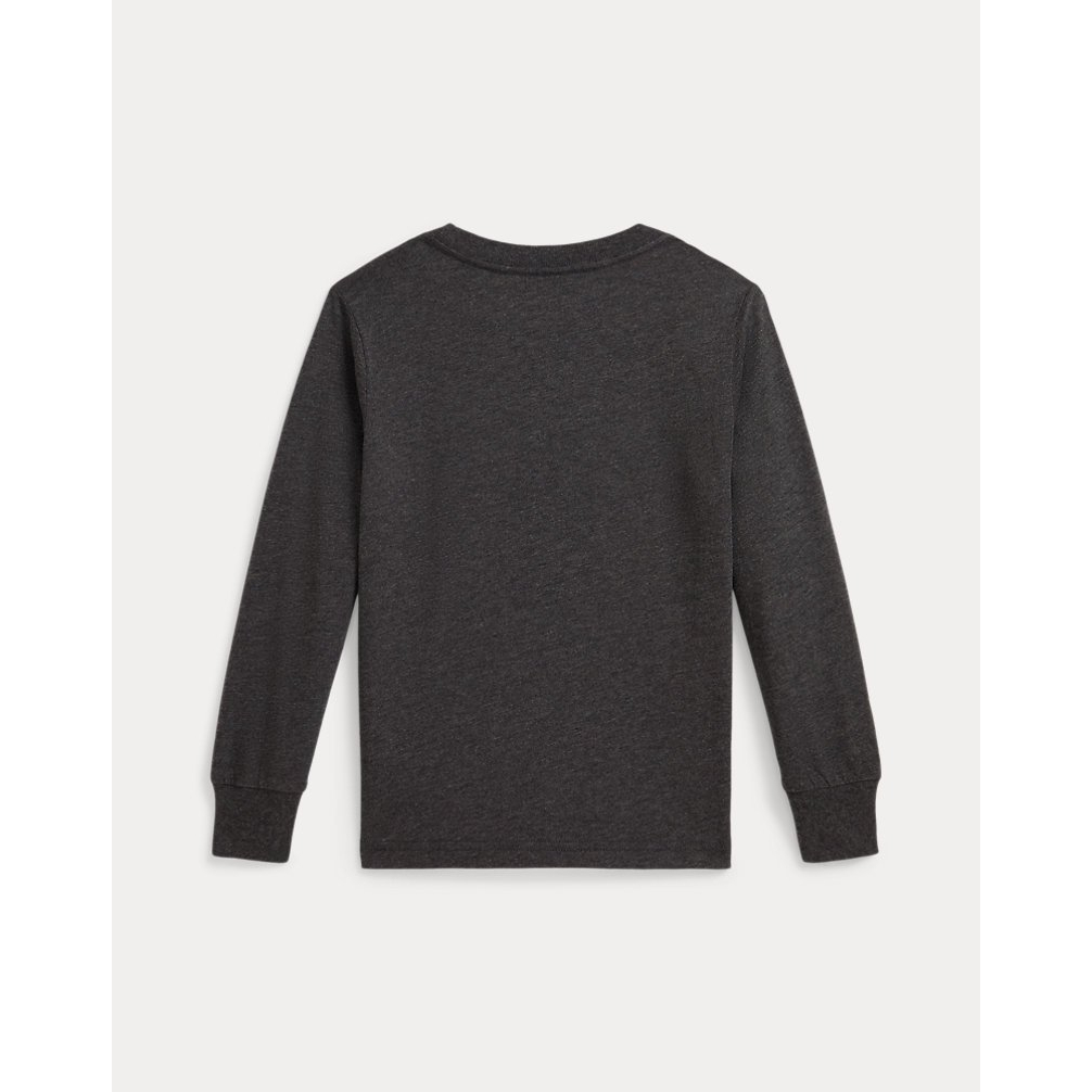'Logo Cotton Long-Sleeve Tee' pour Garçons