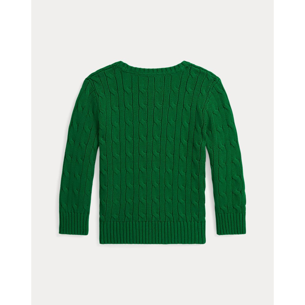 'Cable-Knit Cotton Sweater' für Jungen