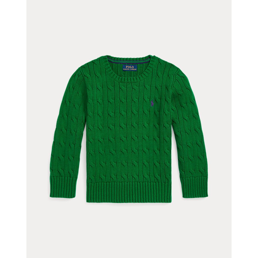 'Cable-Knit Cotton Sweater' für Jungen