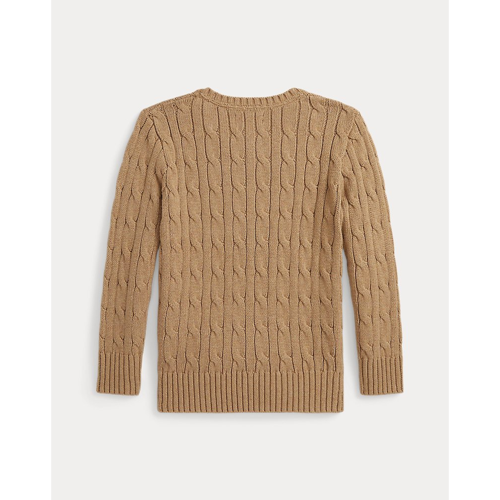 'Cable-Knit Cotton Sweater' für Jungen