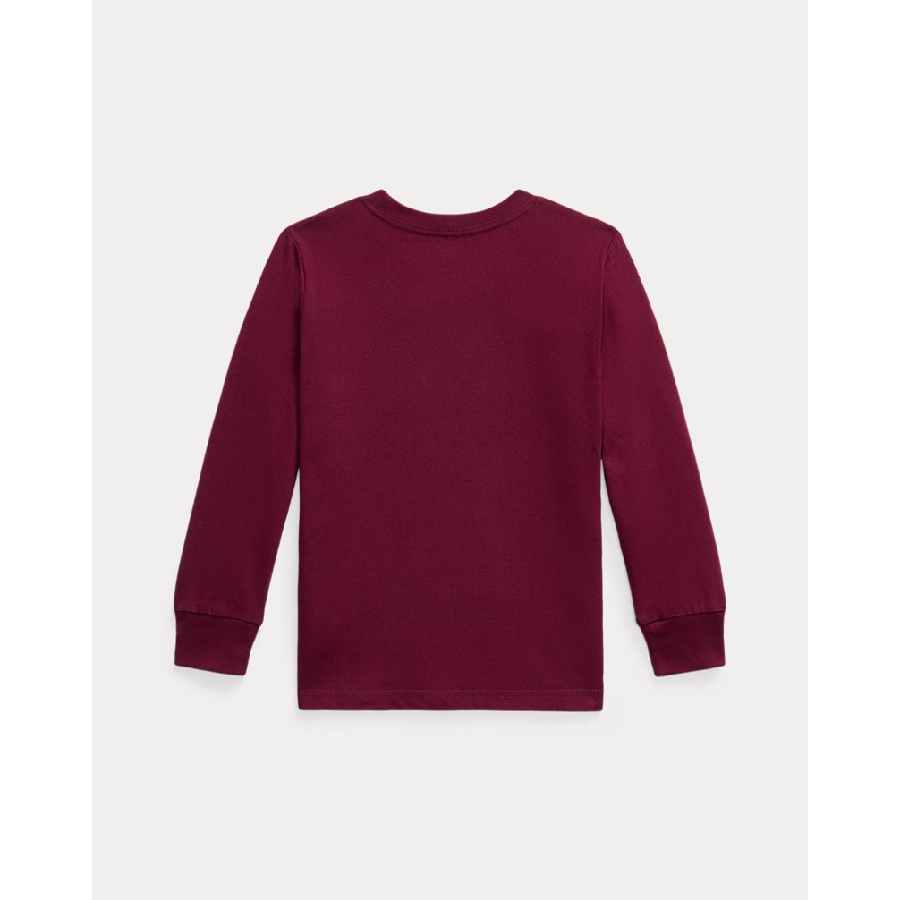 'Cotton Jersey Long-Sleeve Tee' für Jungen